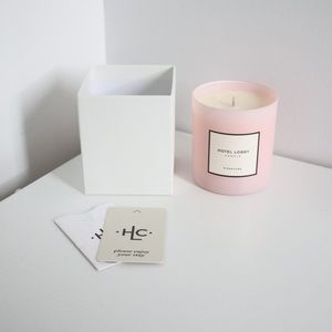 New Hotel Lobby Candle Signature Scent